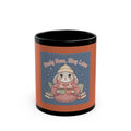 Rabbit Black Mug 11oz – Study Now, Slay Later