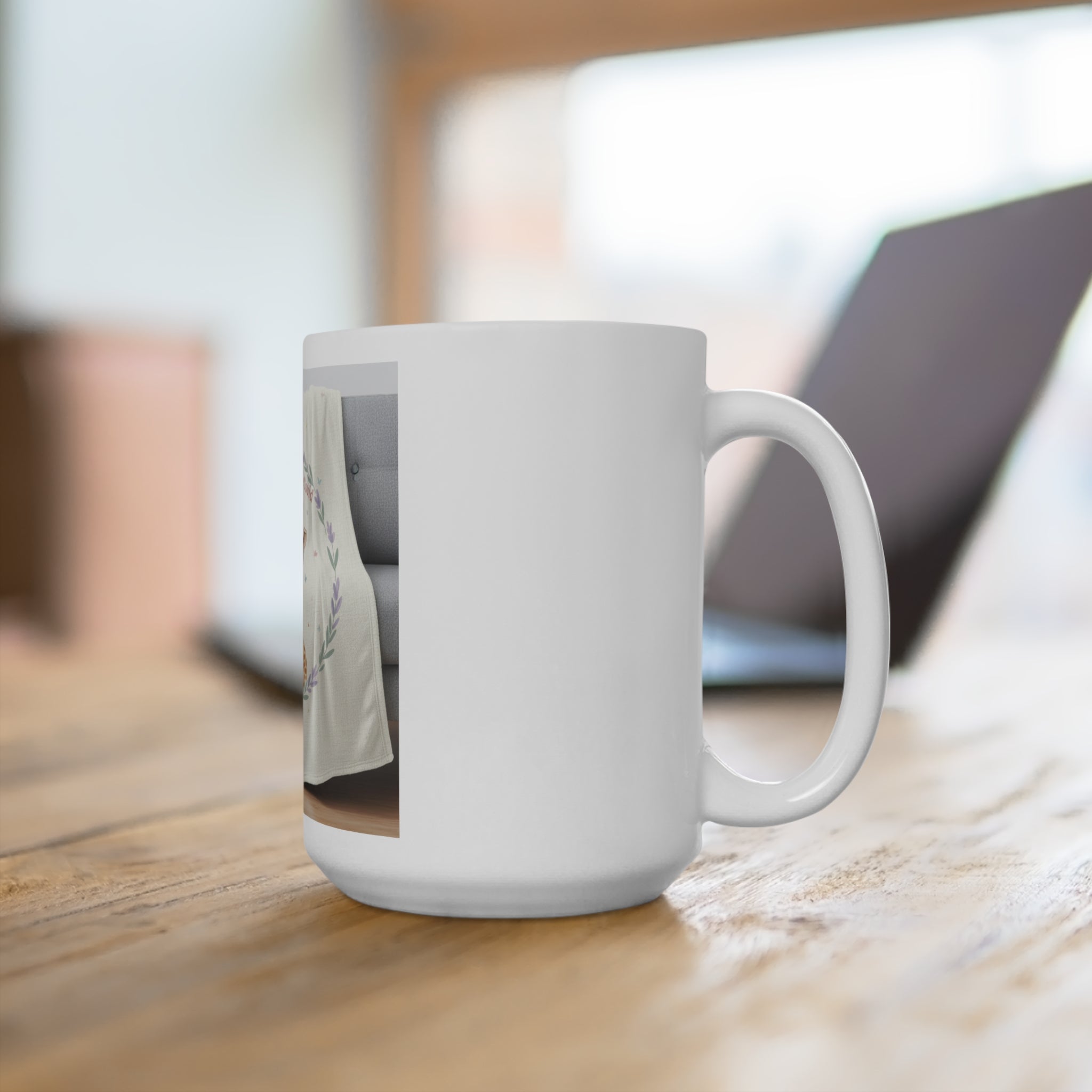 She Believed She Could Giraffe Mug 15oz