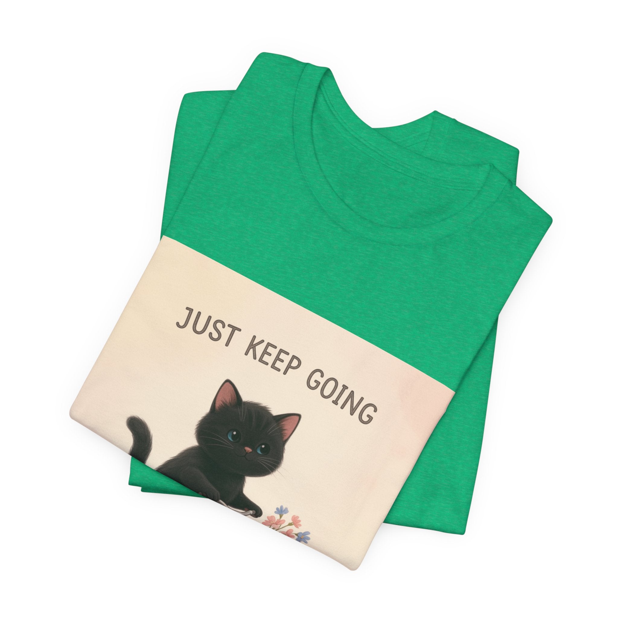"Life Behind Bars" Black Cat Women Tee | College Girl Gift | Fashion | KayKay Classics