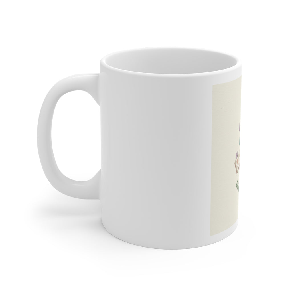 Educated And Cute Giraffe Mug 11oz