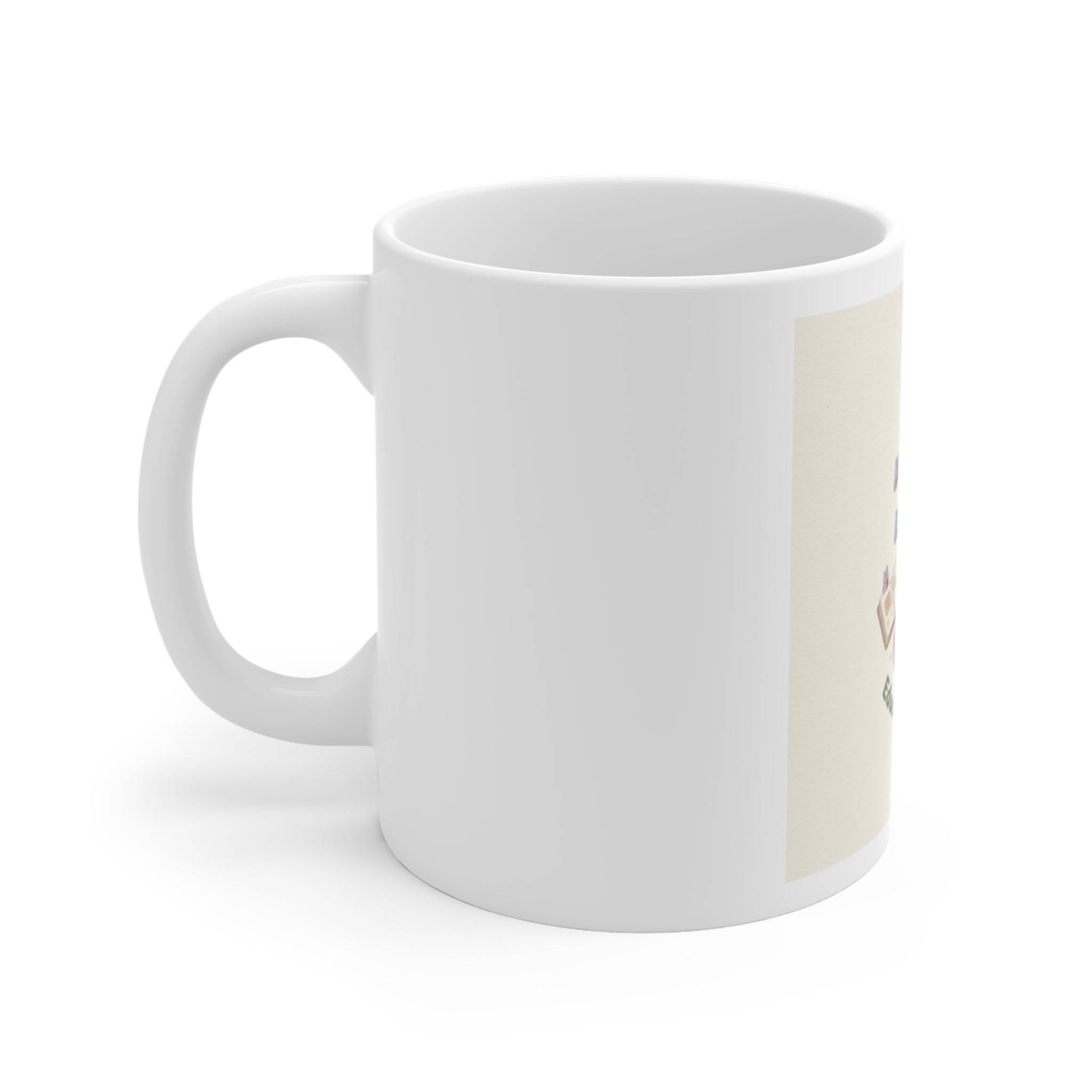Educated And Cute Giraffe Mug 11oz