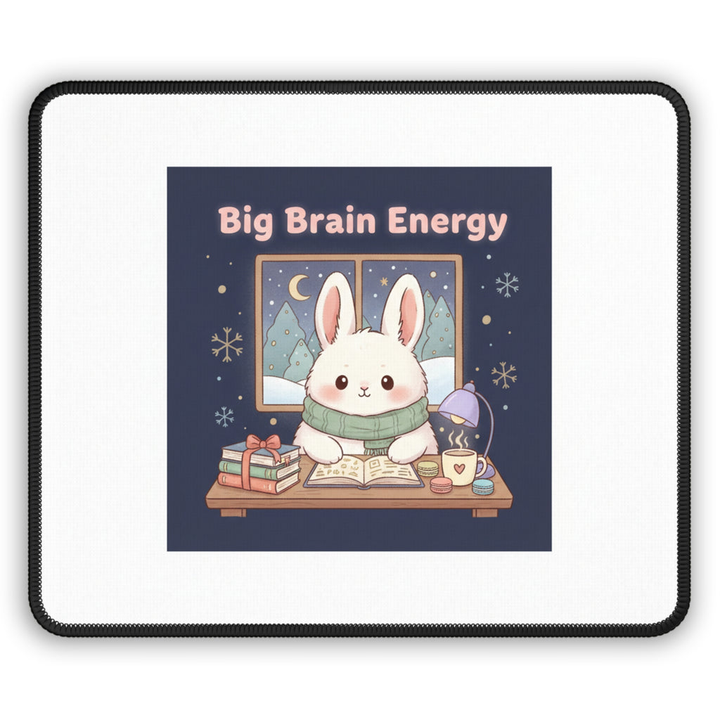 Bunny Mouse Pad – Big Brain Energy