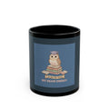 Owl Black Mug 11oz – In God We Trust