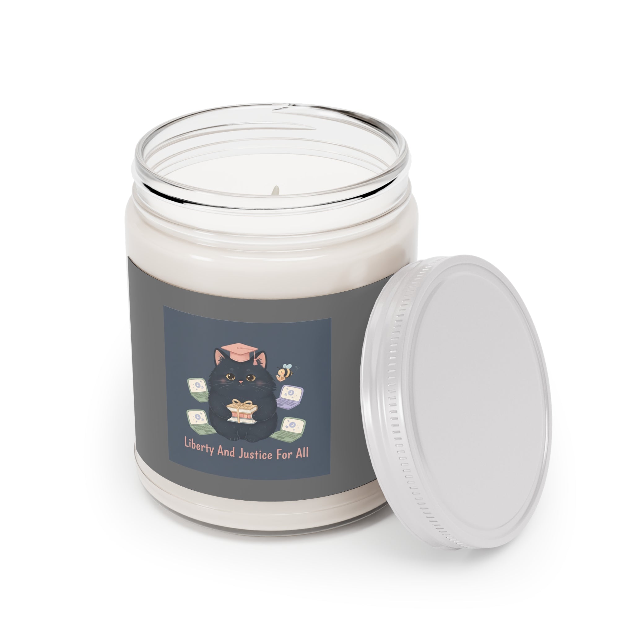 Black Cat Scented Candle – Liberty and Justice for All