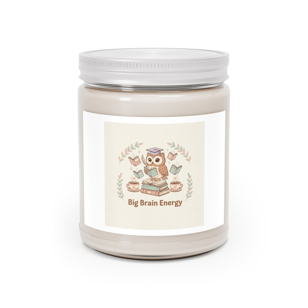 Big Brain Energy Owl Scented Candle