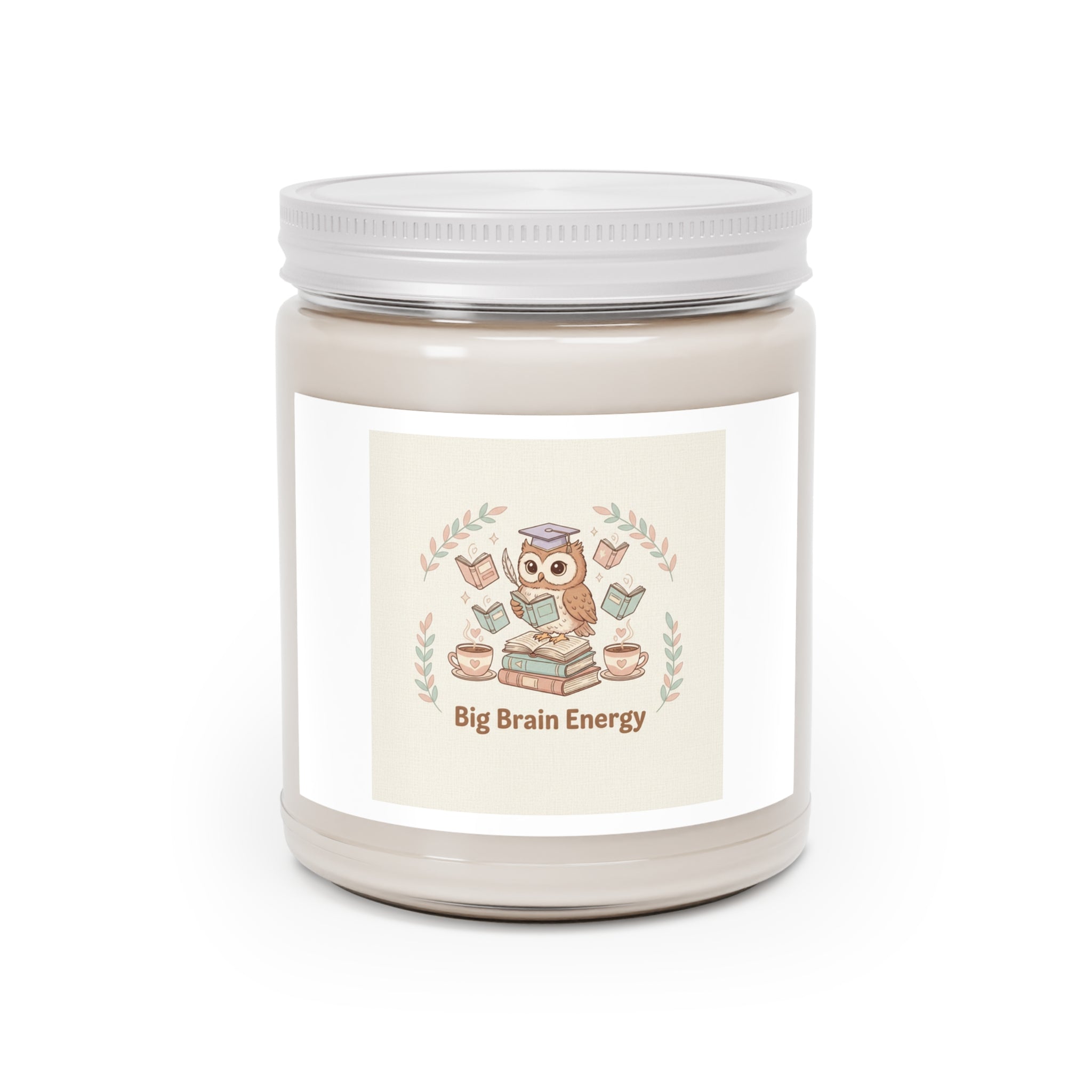 Big Brain Energy Owl Scented Candle