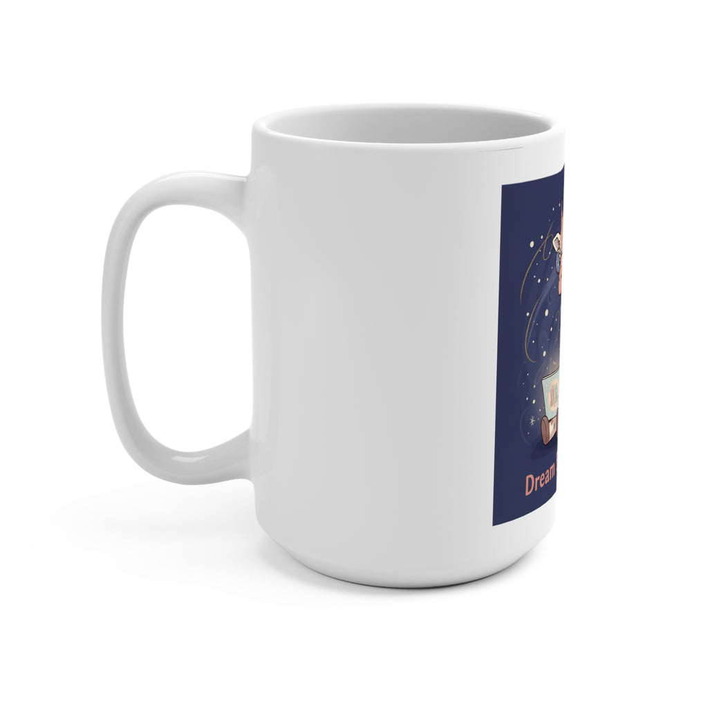 Bunny Mug 15oz – Dream Big Study Hard