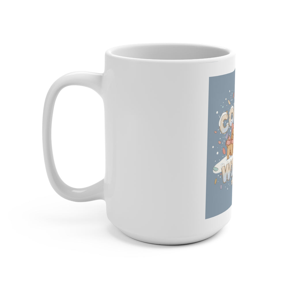 COLLEGE WINTER Dog Mug 15oz