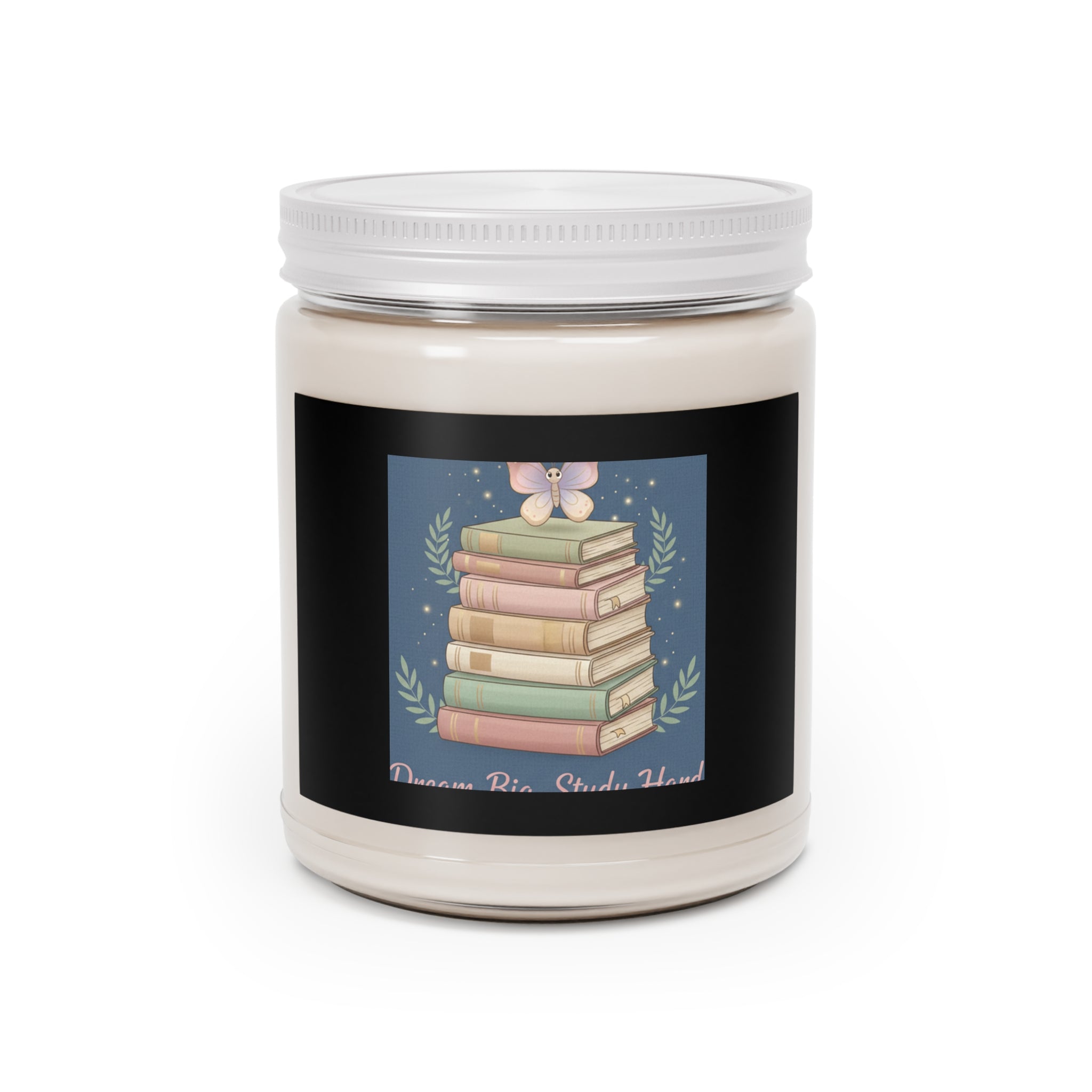Butterfly Scented Candle – Dream Big Study Hard