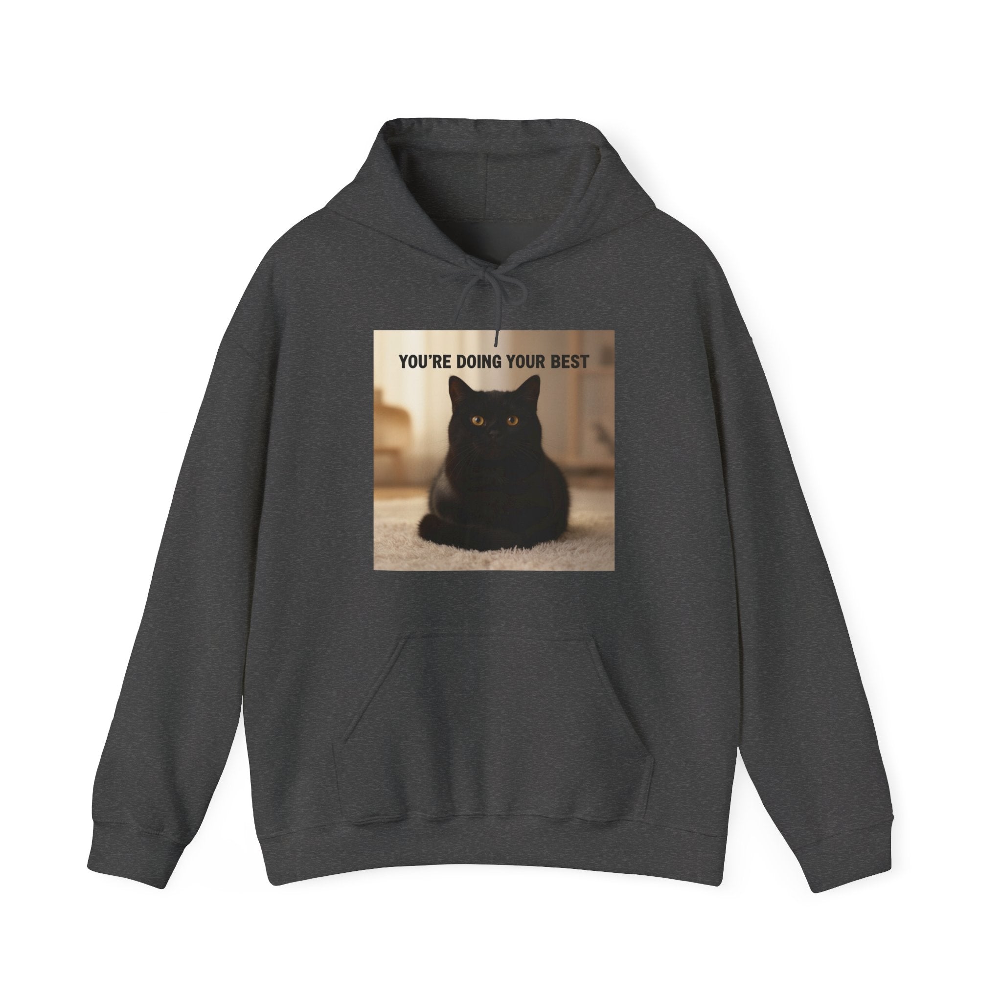 YOU’RE DOING YOUR BEST Cat Hoodie