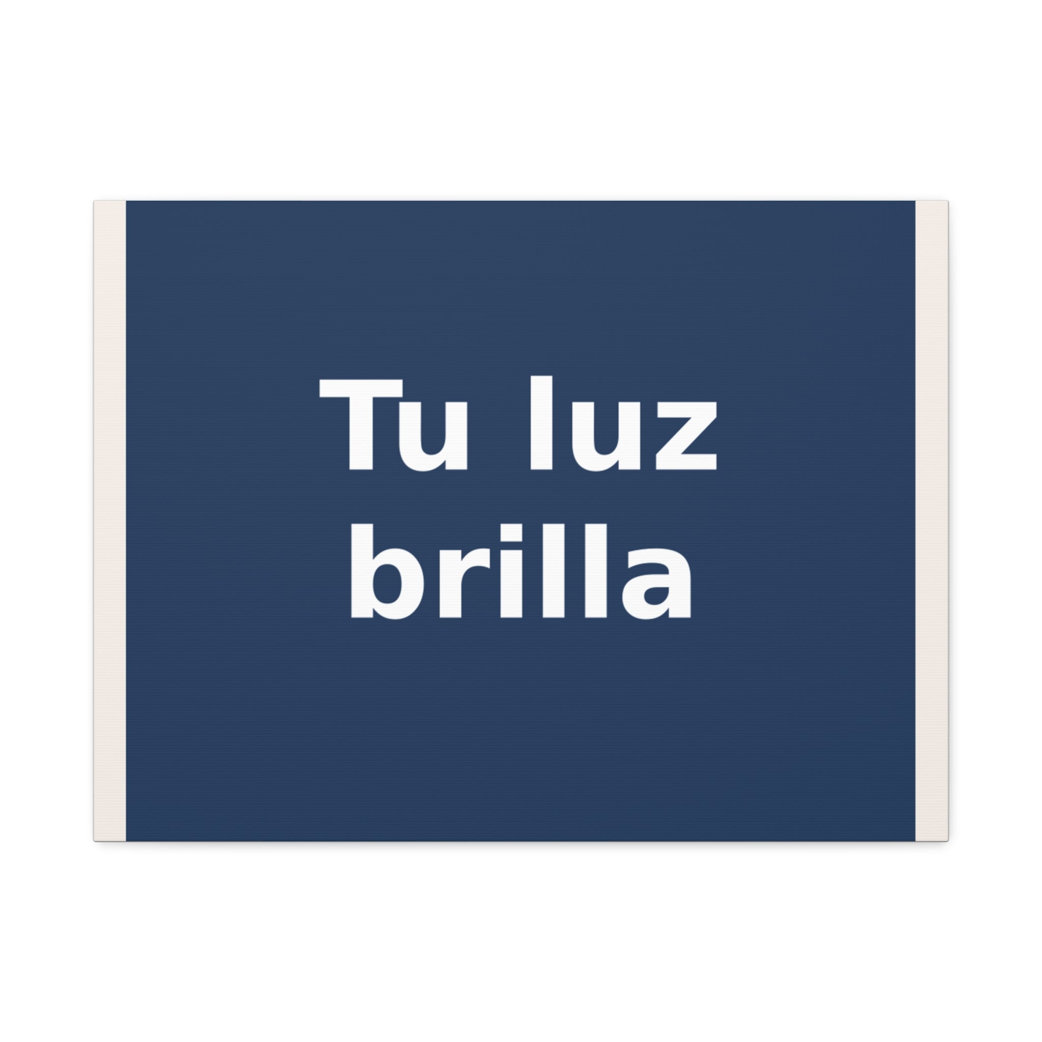 "Tu luz brilla" Black Cat Canvas | College Girl Gift | Fashion | KayKay Classics