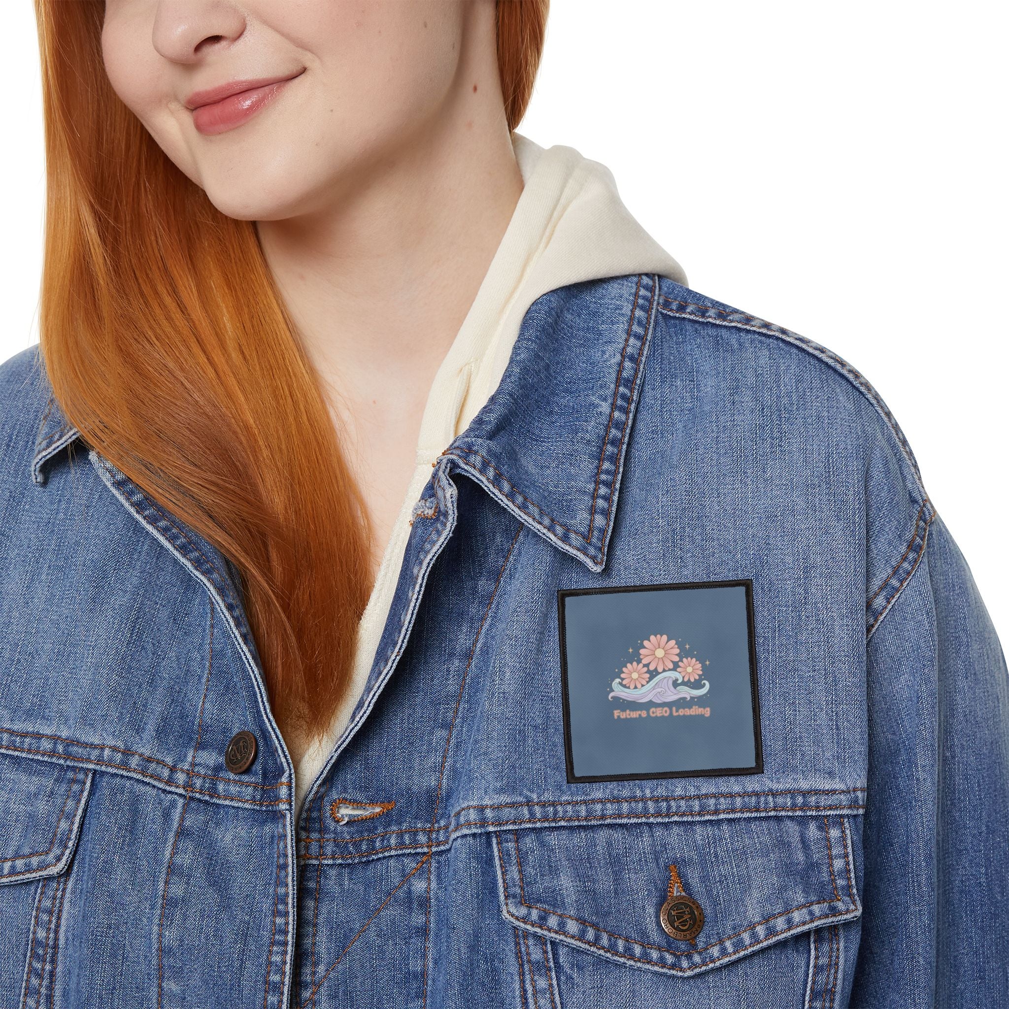 Daisies And Gentle Waves Iron-On Patch – Future Ceo Loading