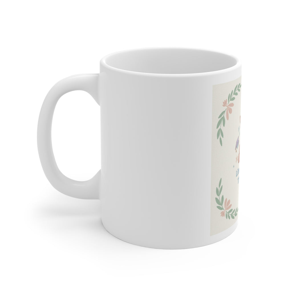 Library Days Are The Best Days Rabbits Mug 11oz