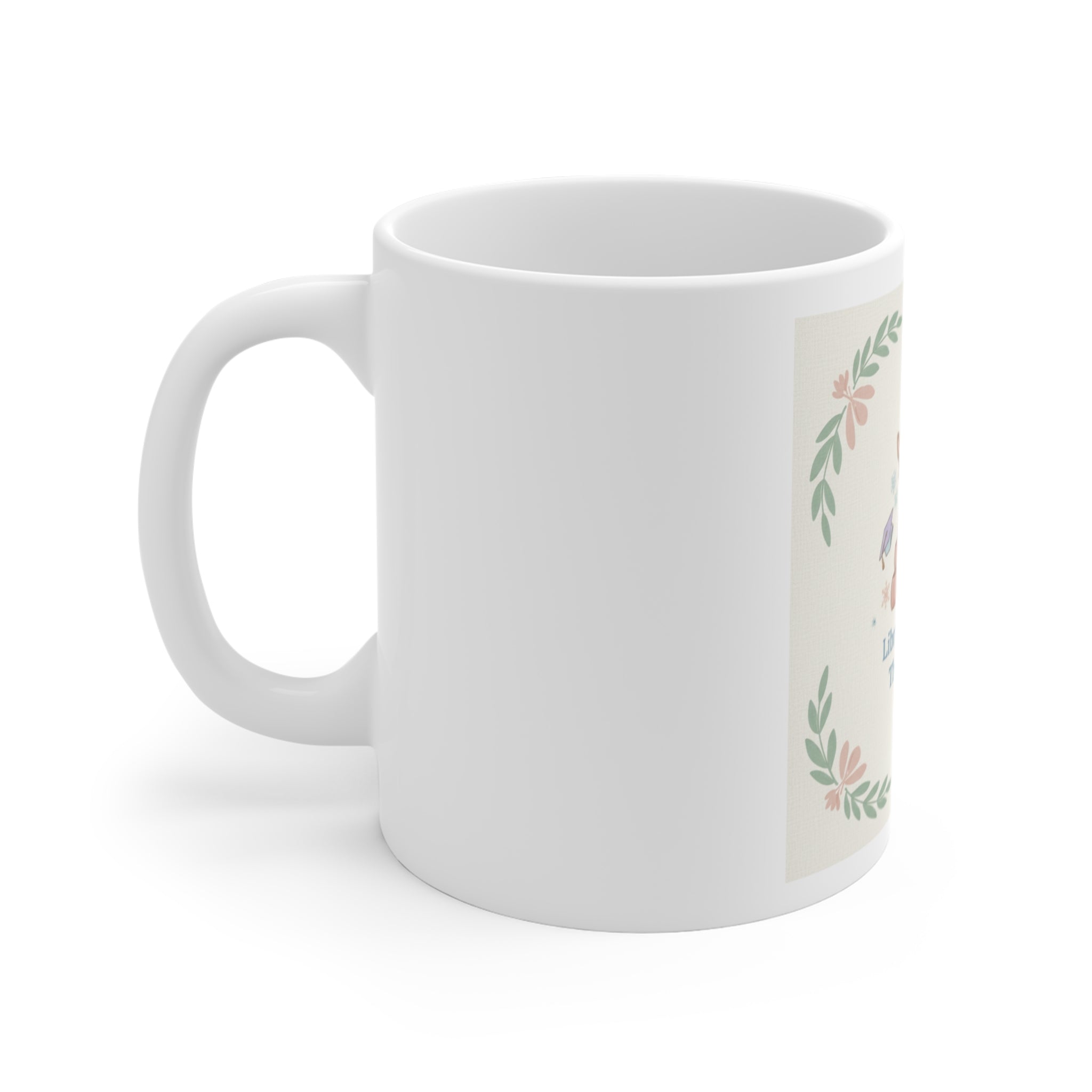 Library Days Are The Best Days Rabbits Mug 11oz