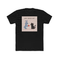 "LOVE CAN BE SOFT" Black Cat Unisex Tee | College Girl Gift | Fashion | KayKay Classics