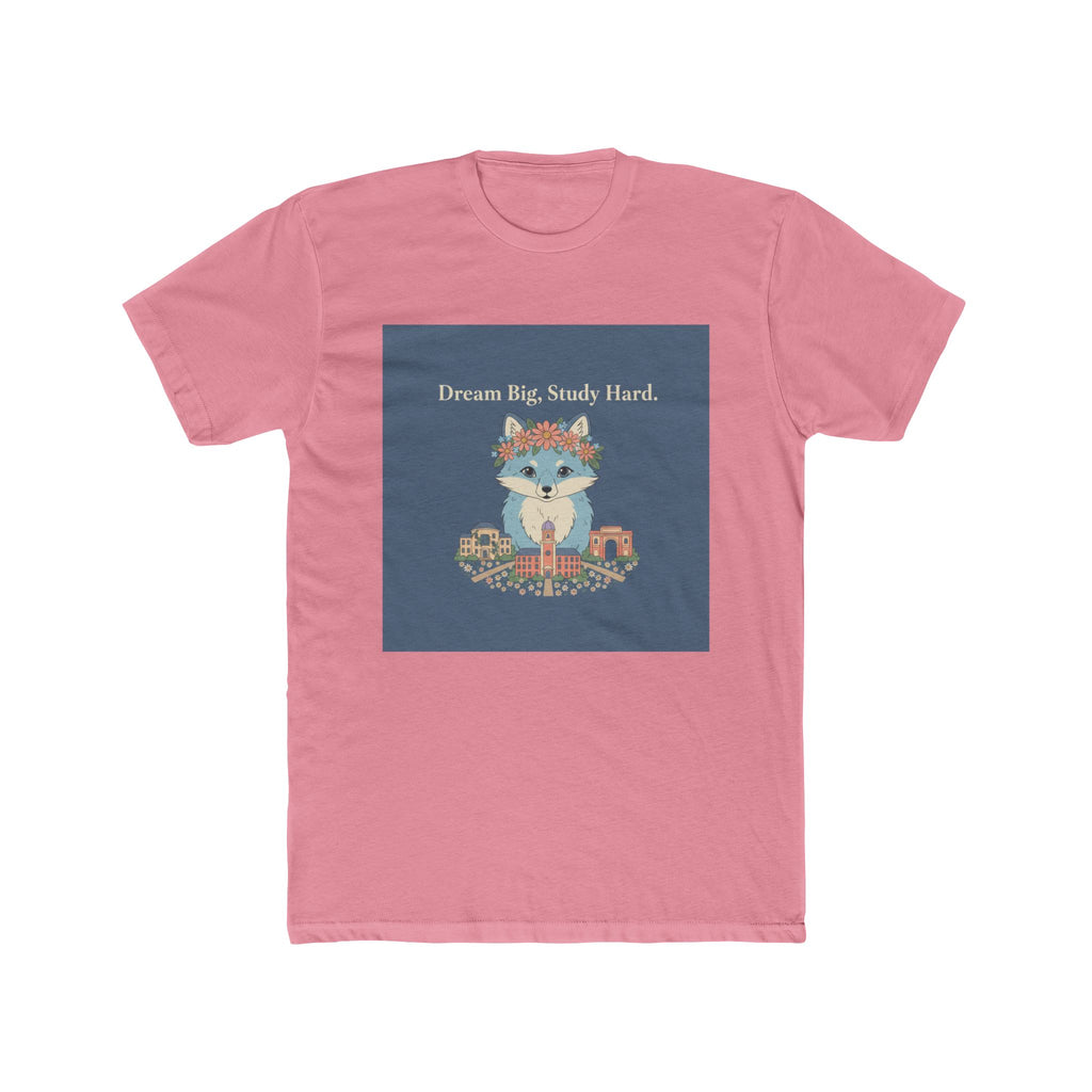 Fox Unisex Tee – Dream Big, Study Hard