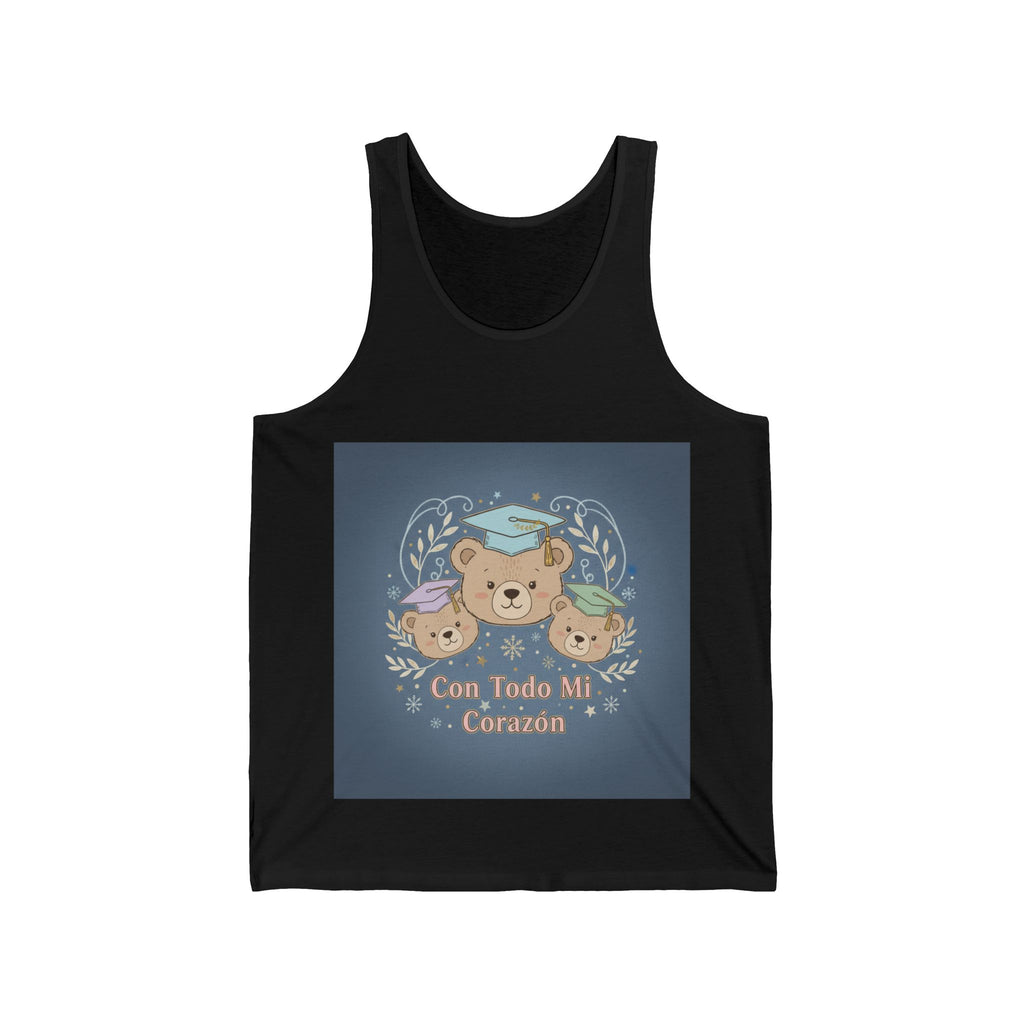 Con Todo Mi Corazón Bear Tank Top