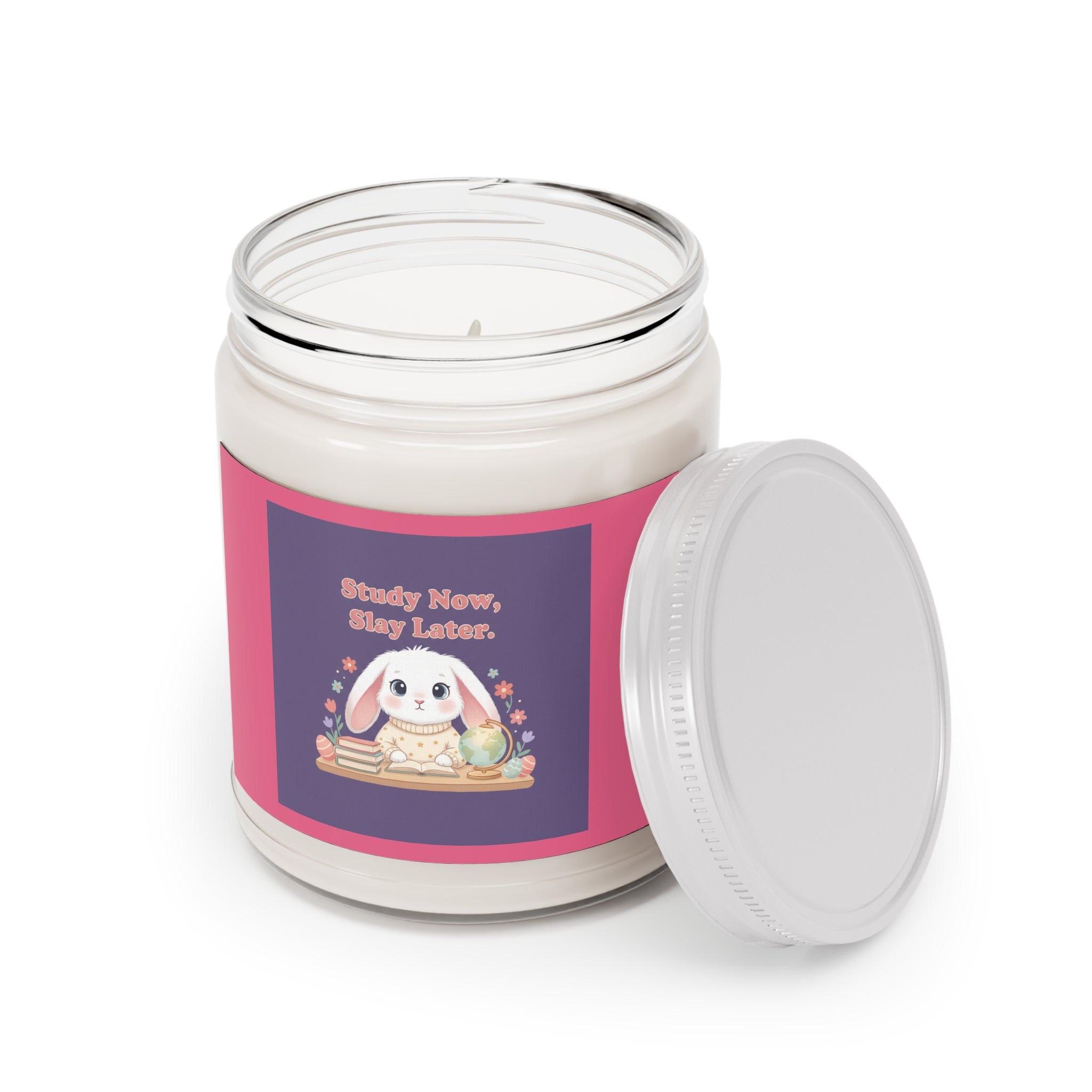 Bunny Scented Candle – Study Now Slay Later