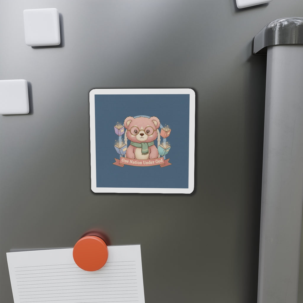 Bear Die-Cut Magnet – One Nation Under God