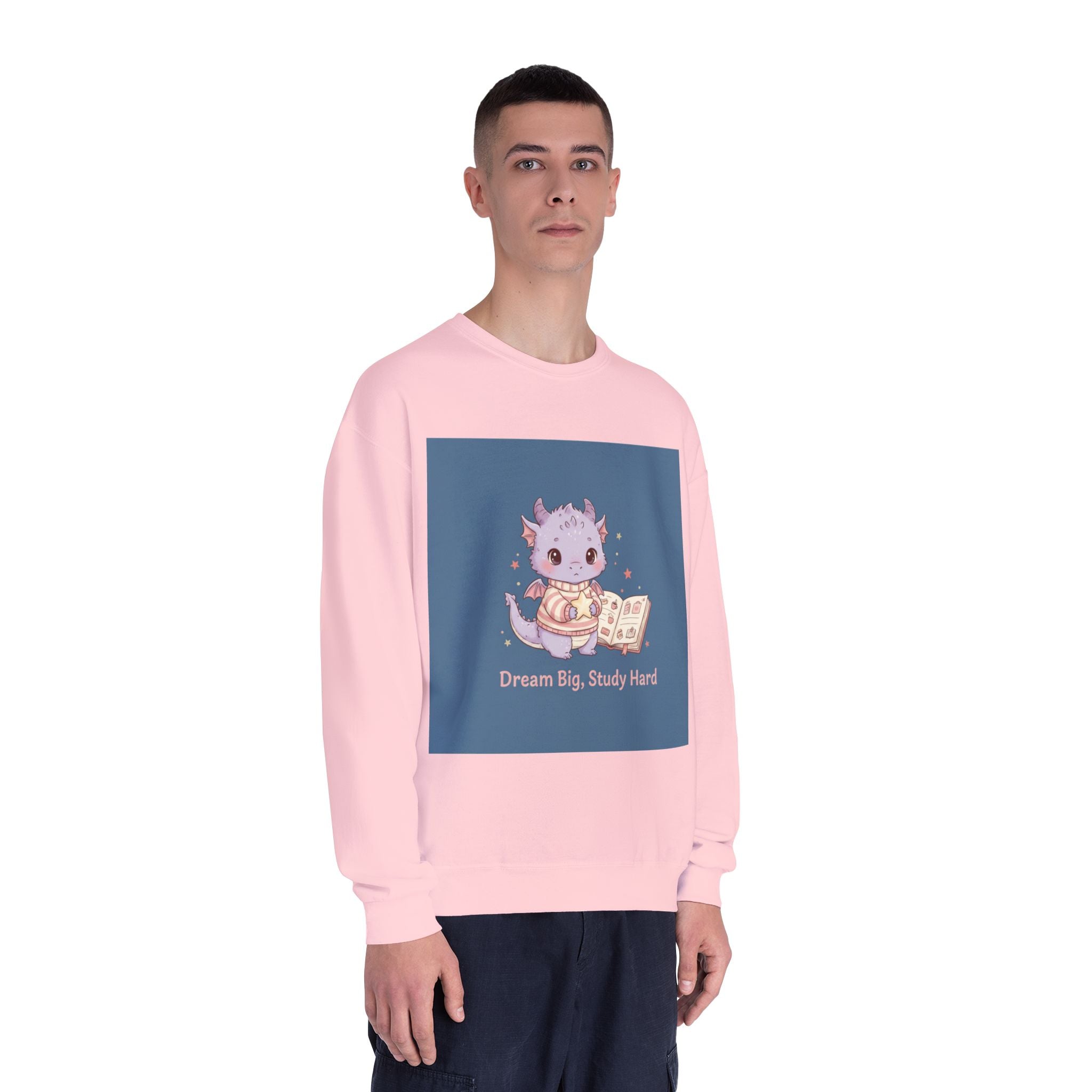 Dragon Crewneck Sweatshirt – Dream Big Study Hard