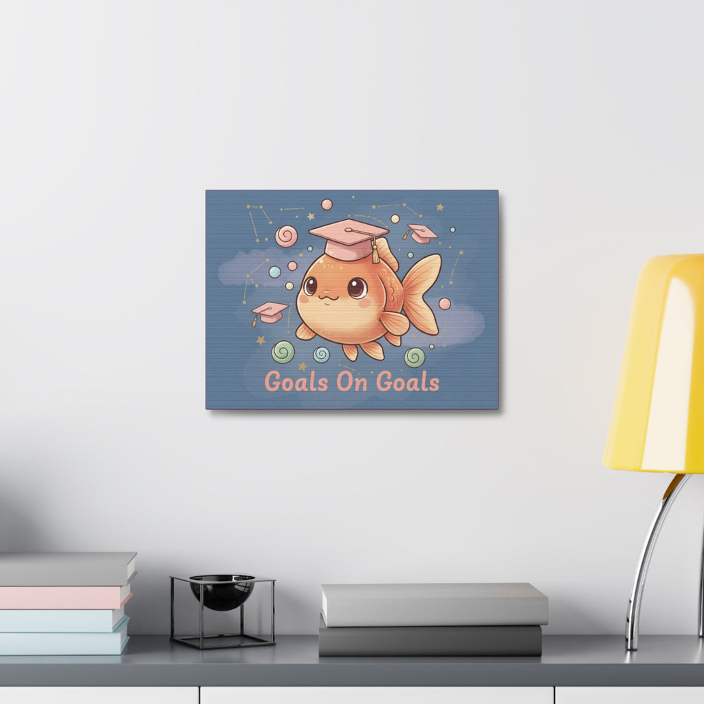 Goldfish Canvas Print – Goals on Goals