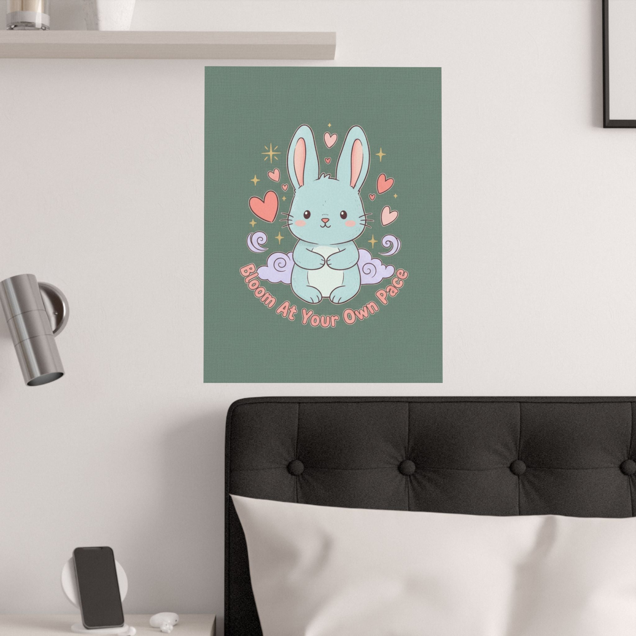 Bloom at Your Own Pace Poster