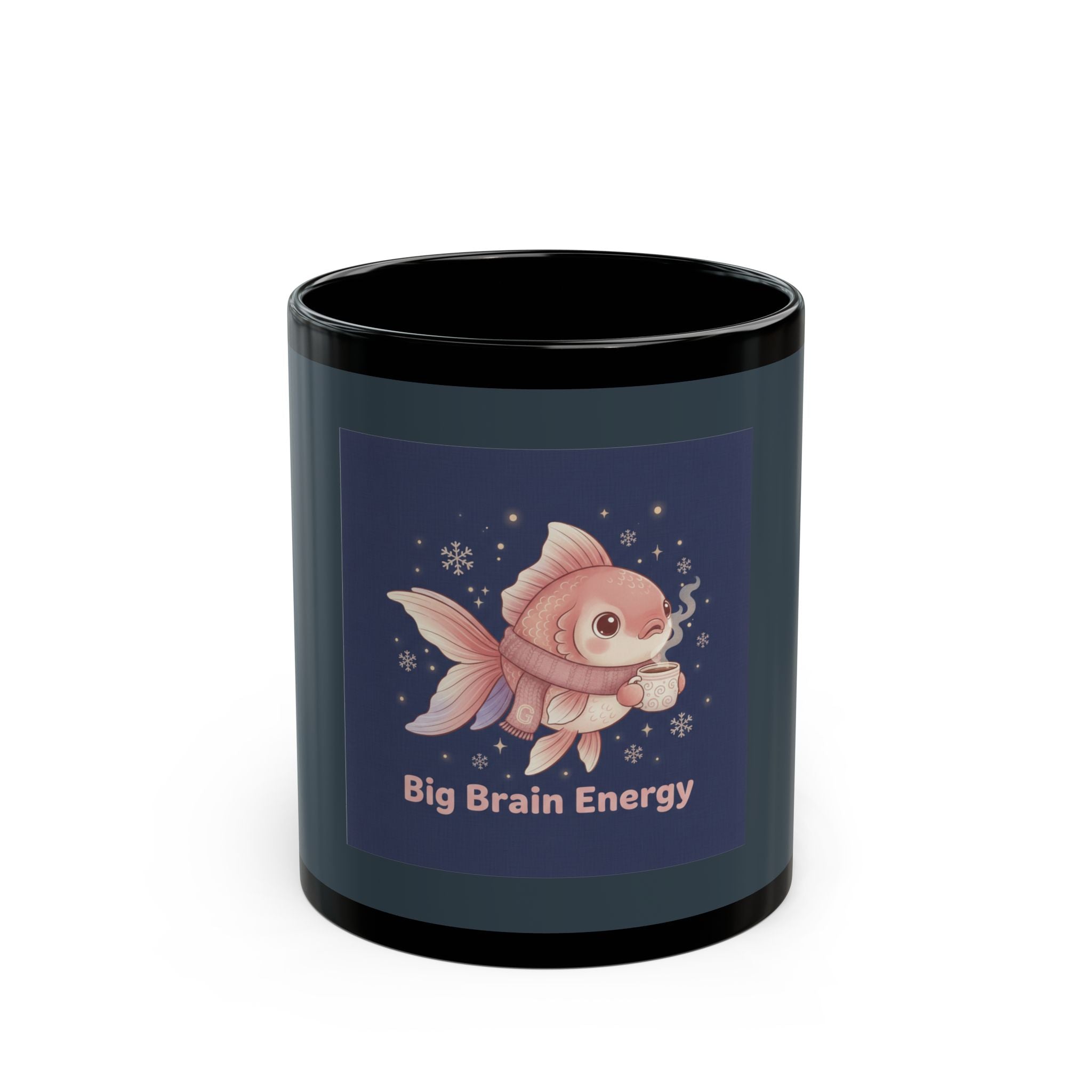 Bear Black Mug 11oz – Big Brain Energy
