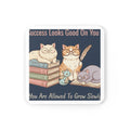 Bunny Cork Coaster – Success Looks Good on You You Are Allowe