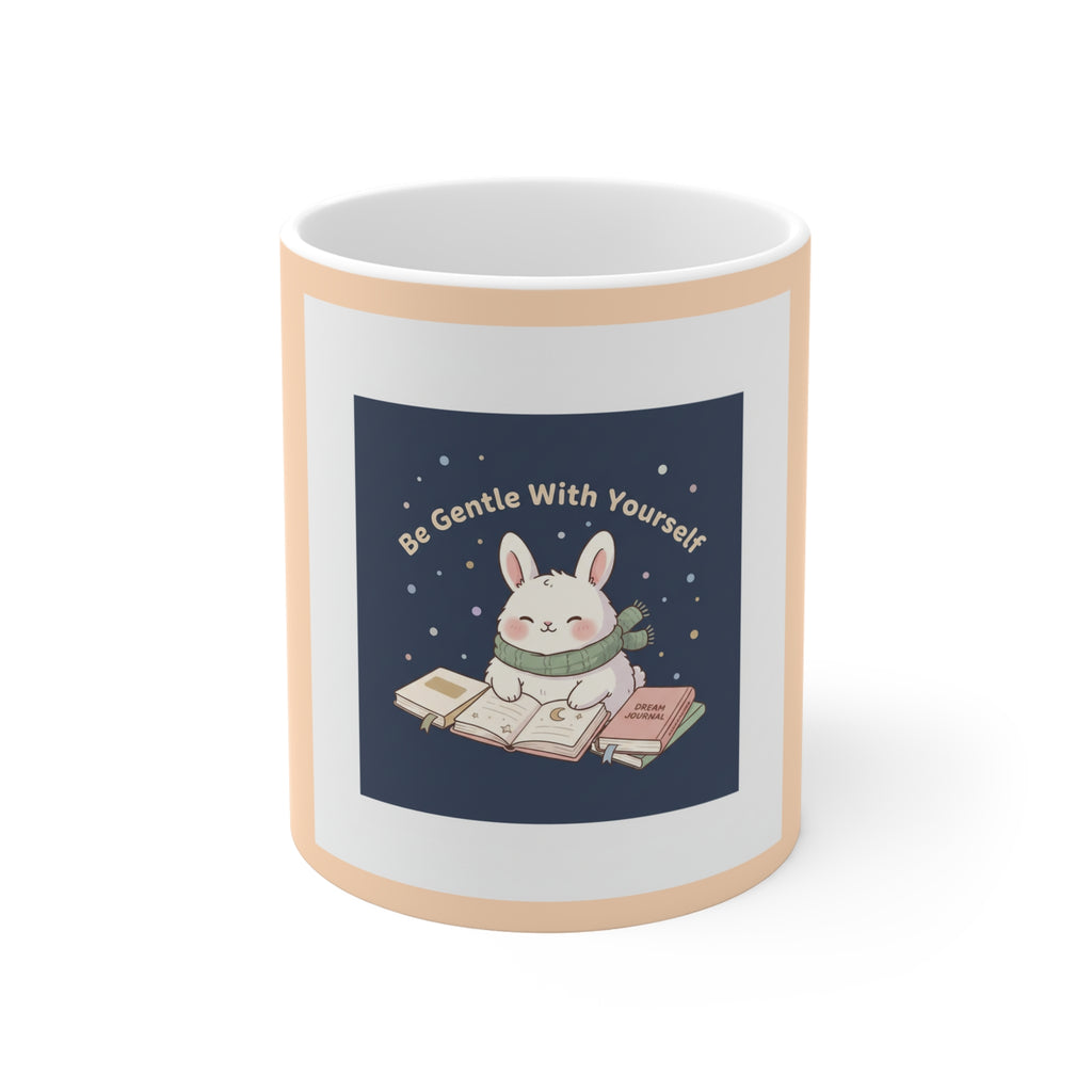 Rabbit Mug 11oz – Be Gentle With Yourself