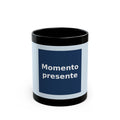 "Momento presente" Black Cat Black Mug | College Girl Gift | Fashion | KayKay Classics