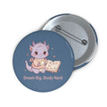 Dragon Pin Button – Dream Big Study Hard