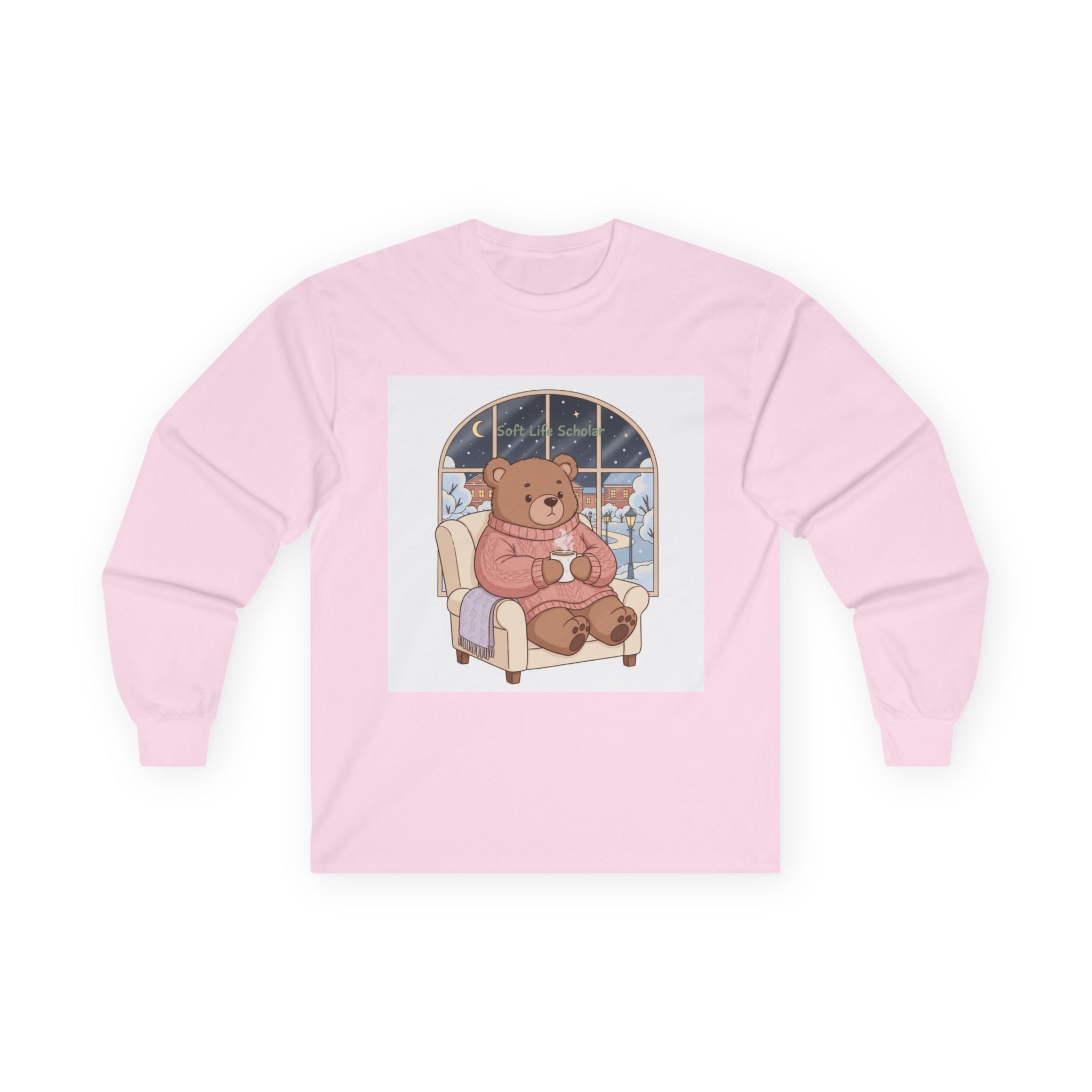 Bear Long Sleeve Tee – Soft Life Scholar