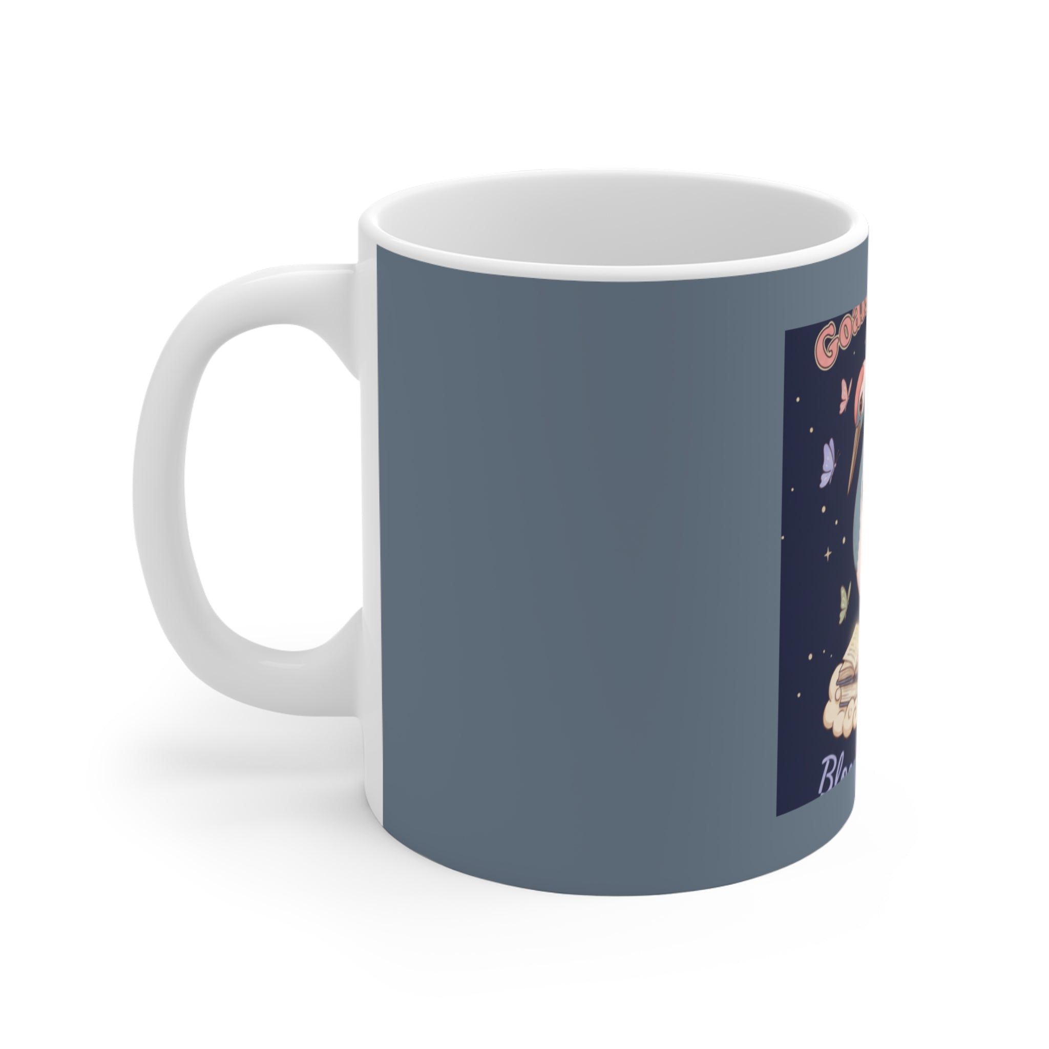 Crane Mug 11oz – Goals on Goals Bloom Prosper