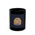 Honeybees Black Mug 11oz – Freedom Looks Good on Her