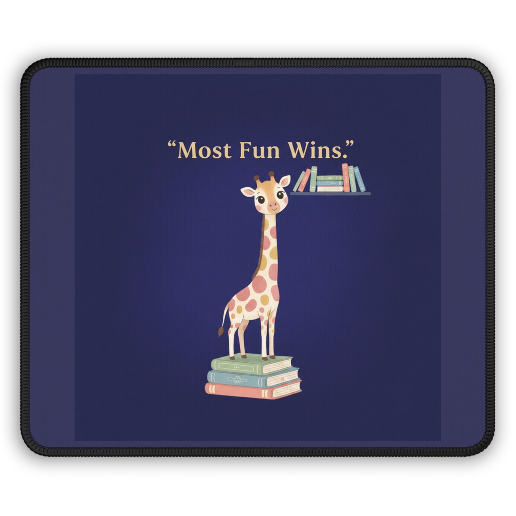 Giraffe Mouse Pad – Most Fun Wins