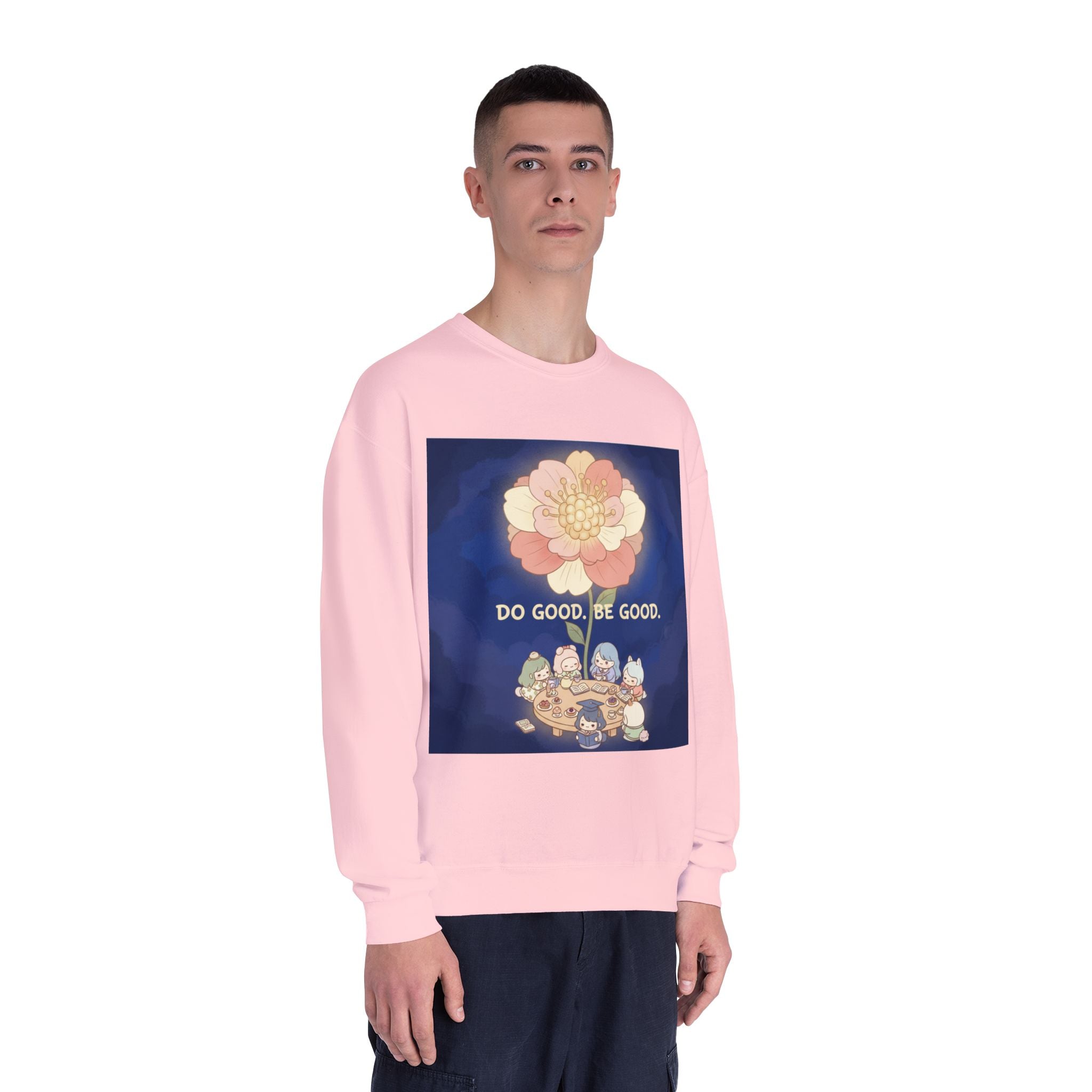 Tiny Chibi Creatures Crewneck Sweatshirt – Do Good Be Good