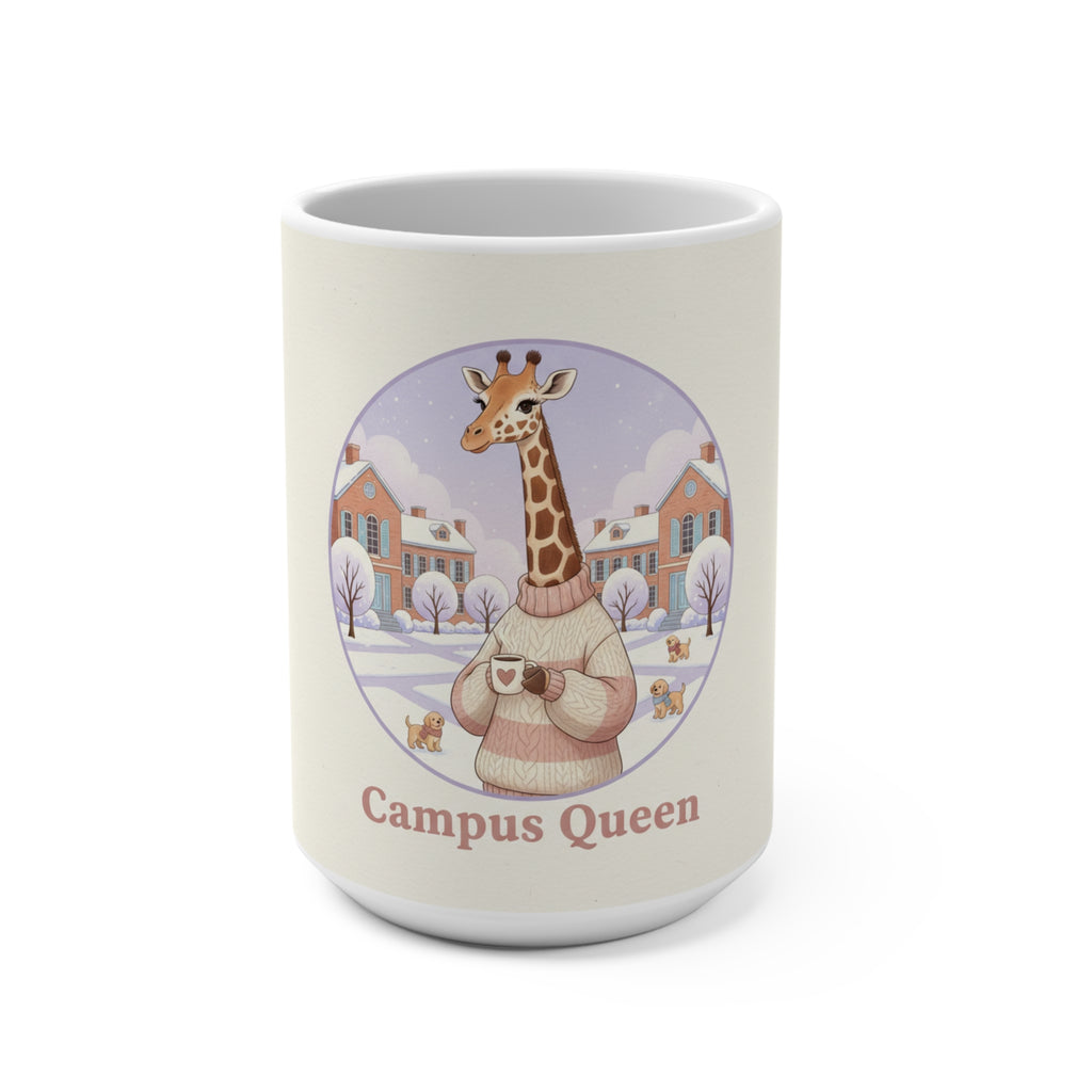 Campus Queen Giraffe Mug 15oz