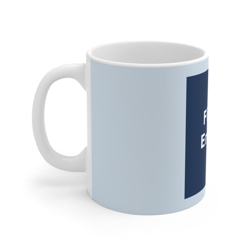 "Finals Energy" Black Cat Mug | College Girl Gift | Fashion | KayKay Classics