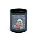 Panda Black Mug 11oz – Degree Loading Spring Semester Magic