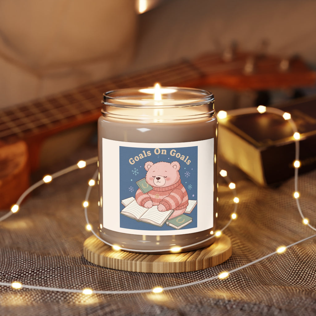 Bear Scented Candle – Goals on Goals