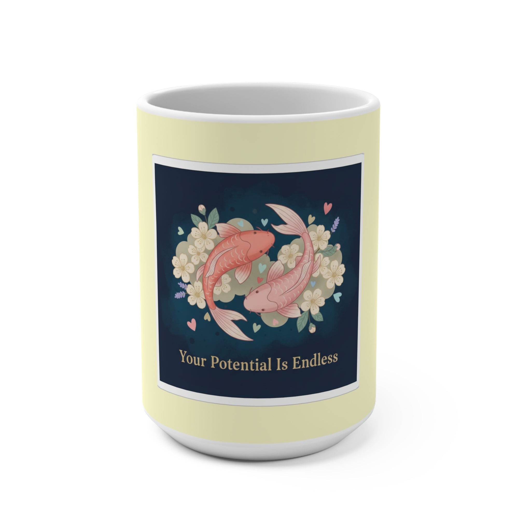 Koi Mug 15oz – Your Potential is Endless