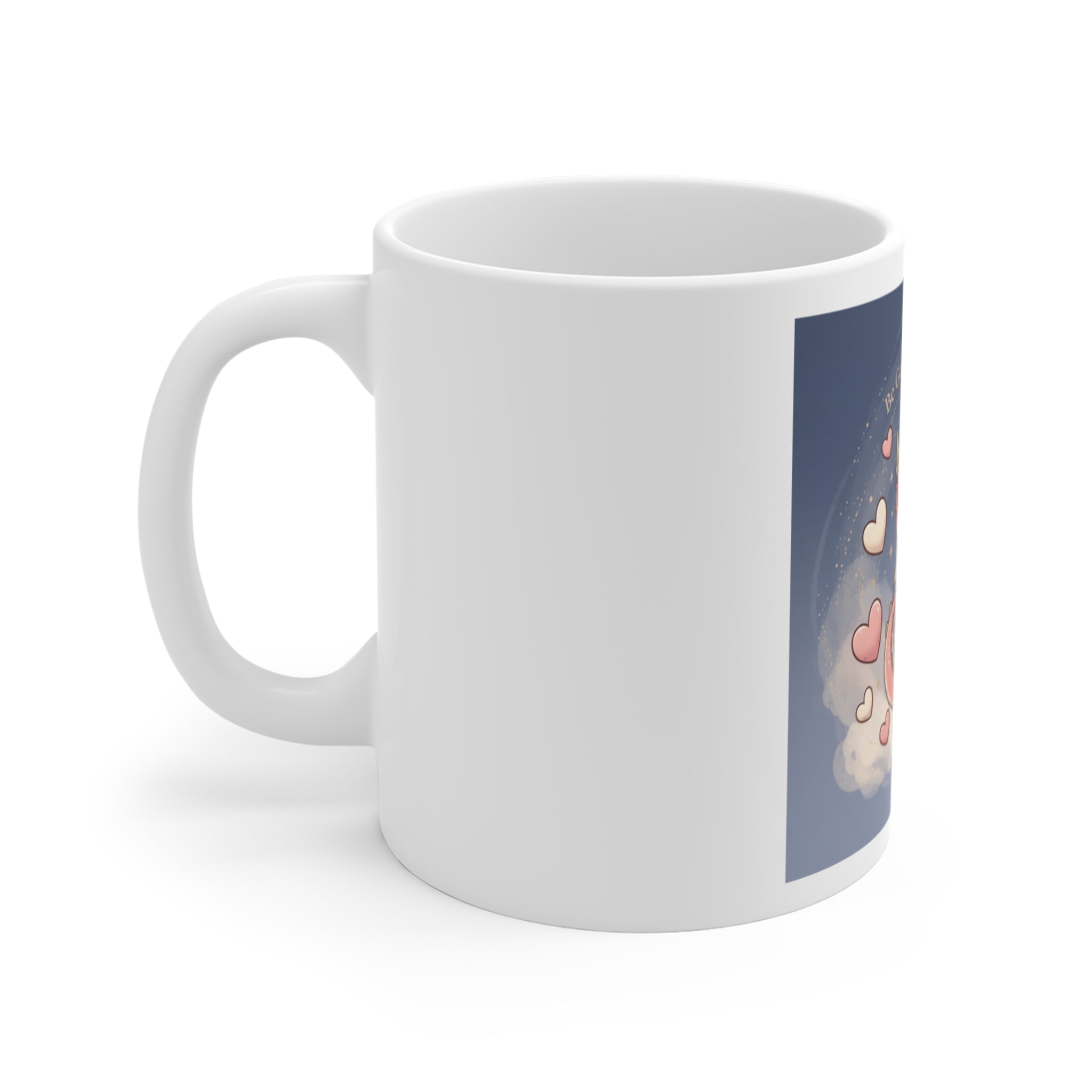 Cats With Glasses Mug 11oz – Be Gentle With Yourself