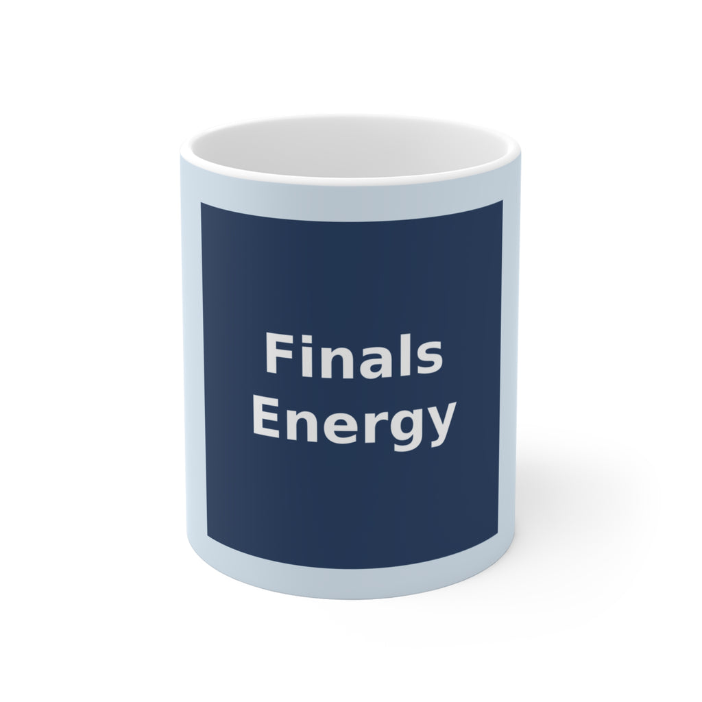 "Finals Energy" Black Cat Mug | College Girl Gift | Fashion | KayKay Classics