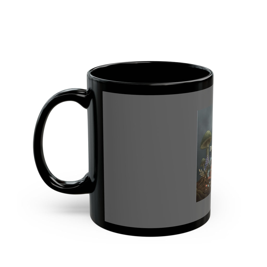 Fox Black Mug 11oz – Soft Doesnt Mean Weak