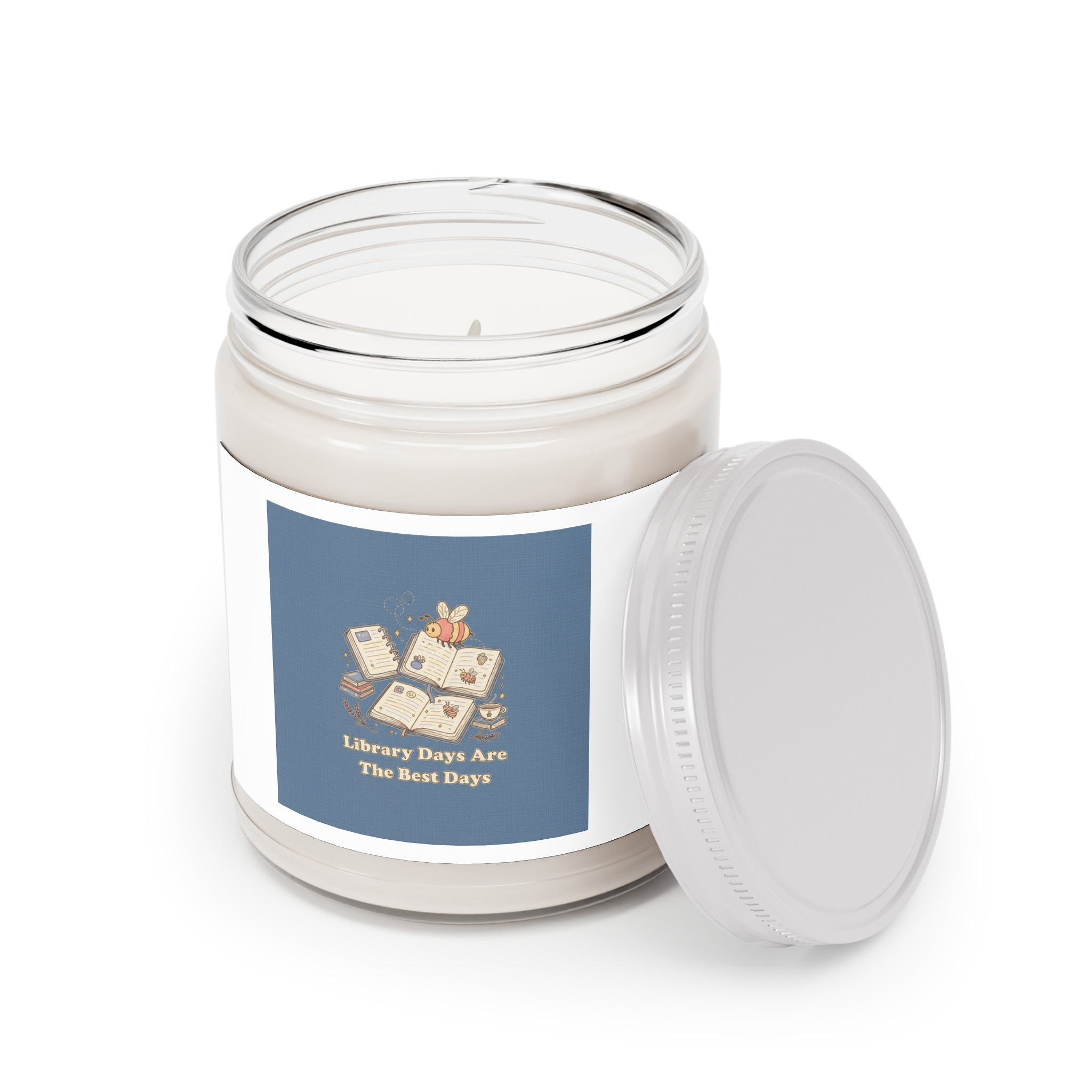 Library Days Are The Best Days Bee Scented Candle
