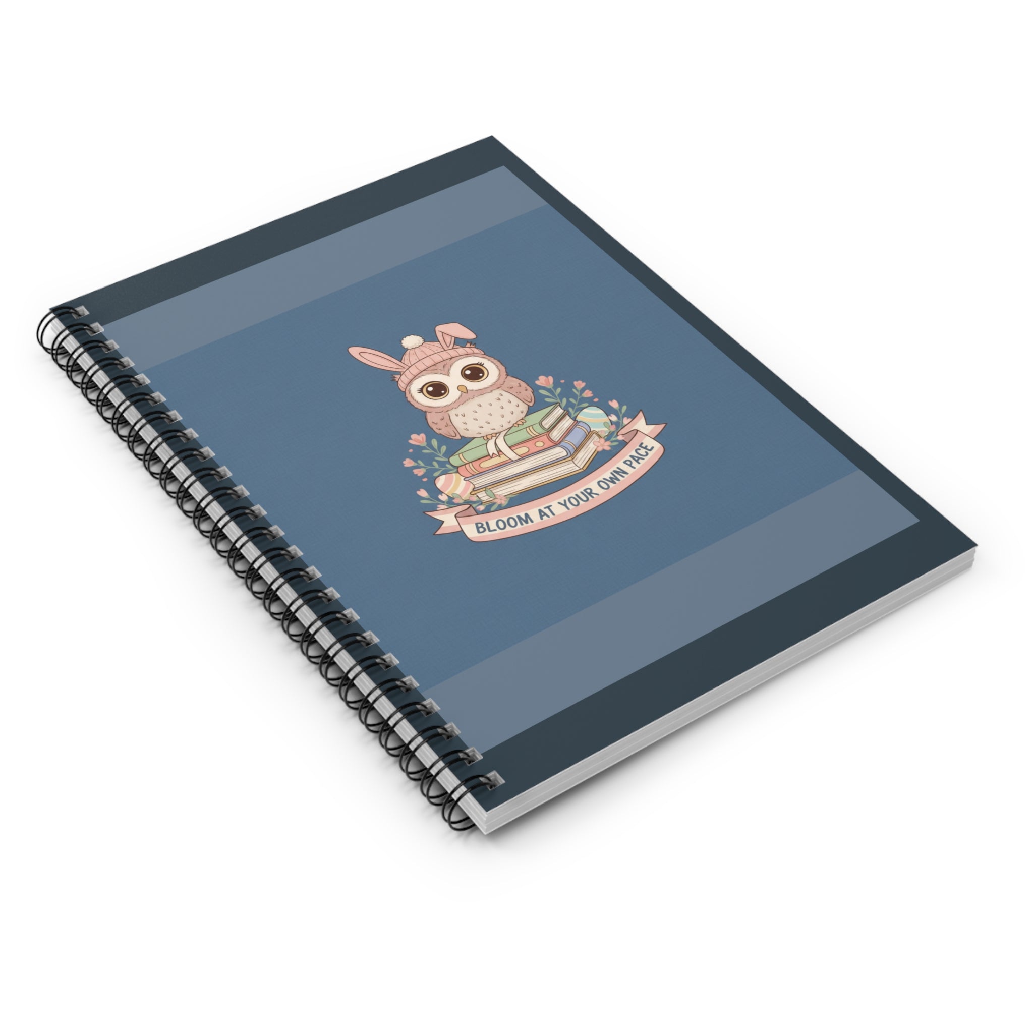 Bunny Spiral Notebook – Bloom at Your Own Pace