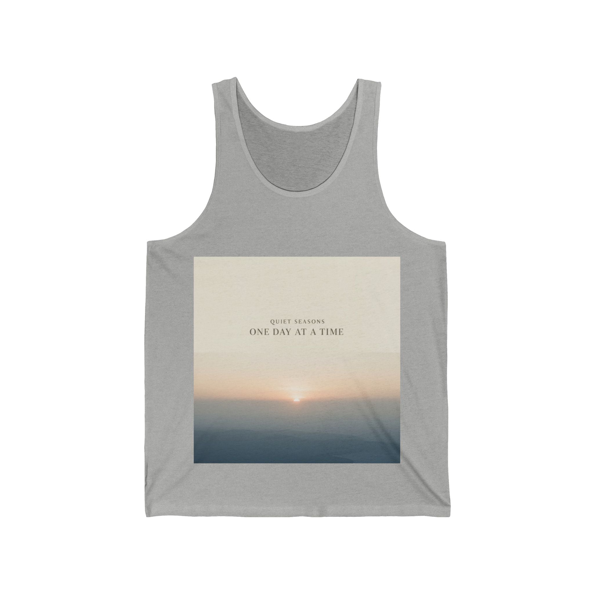 QUIET SEASONS ONE DAY AT A TIME Tank Top