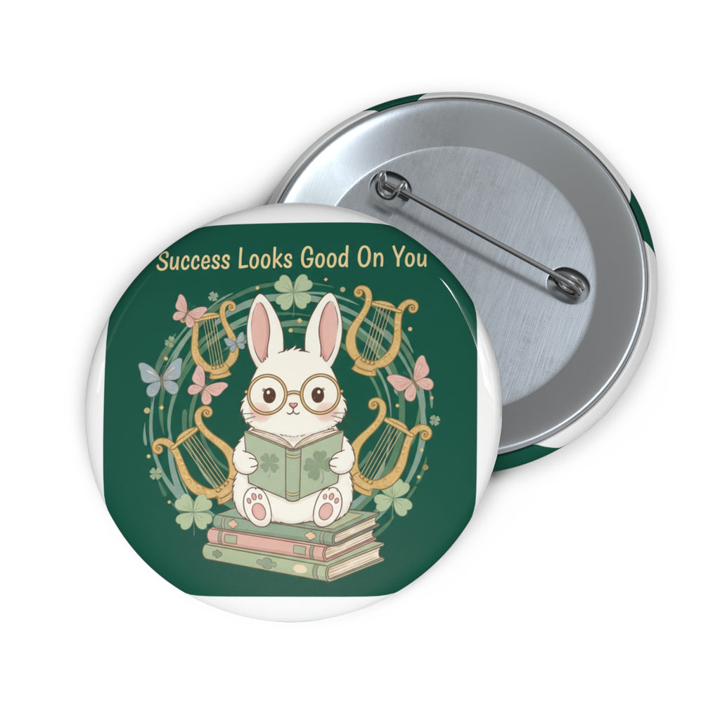 Butterflies Pin Button – Success Looks Good on You