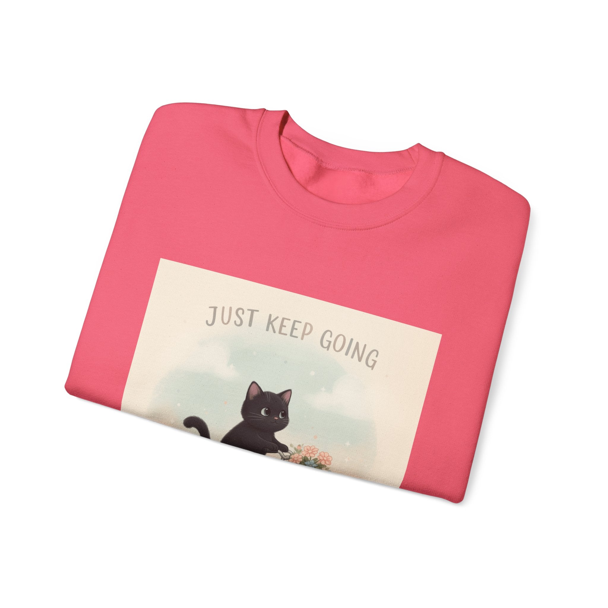 "Design" Black Cat Crewneck | College Girl Gift | Fashion | KayKay Classics
