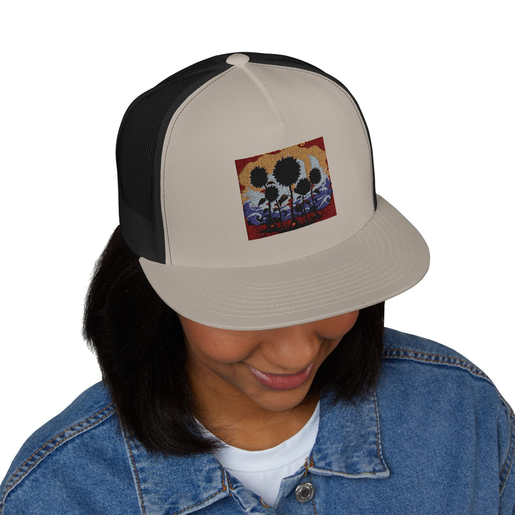 Sunflowers Trucker Cap – Gentle Strength